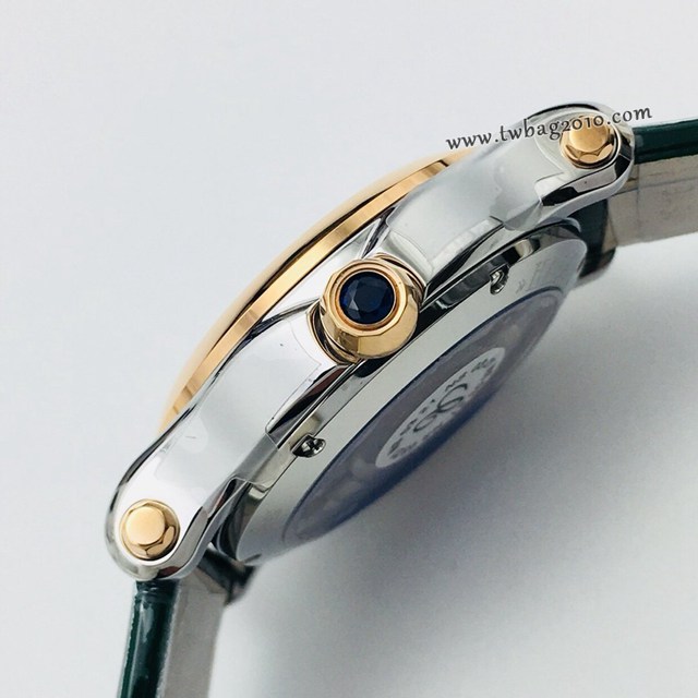 肖邦Chopard機械女士腕表 蕭邦對休閒風格頂級鱷魚皮帶女表  gjs2252